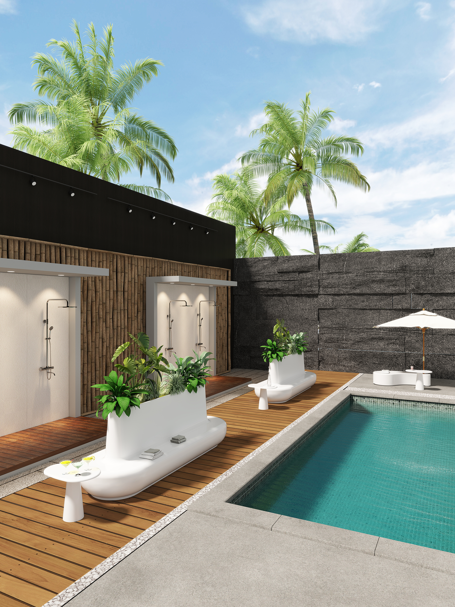 SEED Long Plant Bench