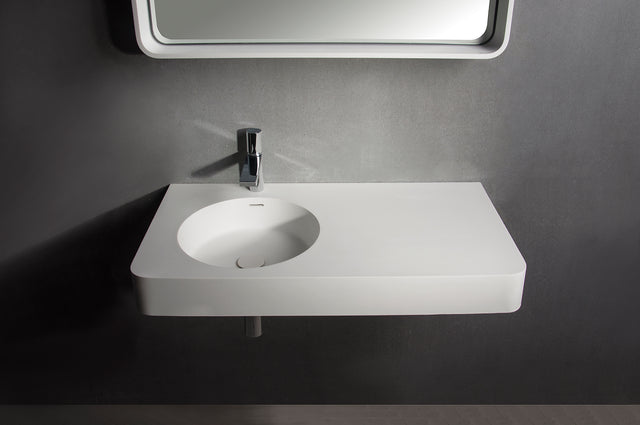 Cirque 90L-Countertop Washbasins-INFINITE-訂造洗手盆,浴室翻新, small size bathtubs, custom-made bathtub HK,freestanding bathtub Hong Kong, 獨立式 浴缸 香港, premium bathtub brands HK, Where to buy bathtubs in Hong Kong, best custom bathroom furniture HK, Infinite Bath, Infinite浴缸, Cloakroom,Vanities, Mirrors,Bathroom Furniture, 浴室裝修,浴室 櫃 訂造