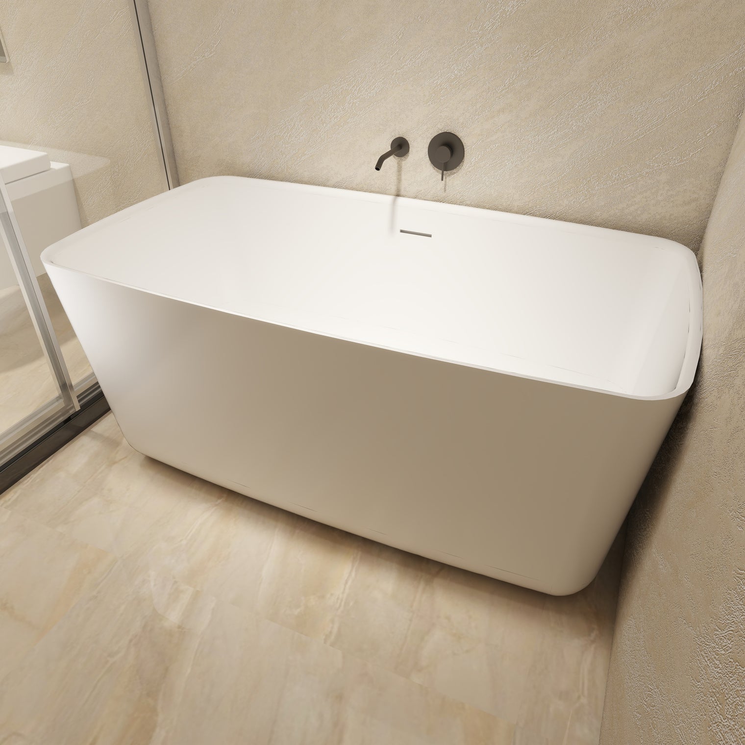 Niagara (Rounded Rectangle) 118-BATHTUBS-INFINITE-Niagara (Rounded Rectangle) 118-BATHTUBS-Bespoke Bathroom Renovation, bespoke bathtub Hong Kong, Hong Kong luxury bathroom furniture, modern bathroom design Hong Kong, 香港 浴缸 邊度買, where to buy luxury bathtubs in Hong Kong, Infinite Bath, Infinite 浴室, Washbasin,shower screen, Bathtubs,Washbasins, 迷你浴缸香港,浴室設計 ,浴室翻新,small size bathtubs, custom-made bathtub HK,freestanding bathtub Hong Kong, 獨立式 浴缸 香港,浴室裝修,迷你浴缸,Bathtub length under 1.5m,迷利浴缸,豪華 浴缸 品牌 香港,浴室配件,浴缸香港