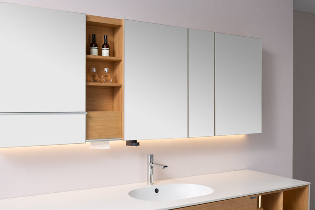 Stockholm Mirror Cabinet 150-Mirror Cabinets-Stockholm Mirror Cabinet 150-Mirror Cabinets-Smart bathroom Hong Kong, Smart mirror toilet, LED bathroom mirror, Smart mirror with light, High-tech toilet mirror, Smart vanity mirror, Mirror with LED lighting, Modern toilet mirror, Smart makeup mirror, Mirror with built-in lights, Smart mirror for bathroom, Luxury bathroom mirror, Digital mirror Hong Kong, Smart home bathroom accessories,智能浴室 香港, 智能廁所鏡, LED 浴室鏡, 智能鏡帶燈, 高科技廁所鏡, 智能化妝鏡, 鏡子帶LED燈, 內置燈光鏡子, 浴室智能鏡, 豪華浴室鏡