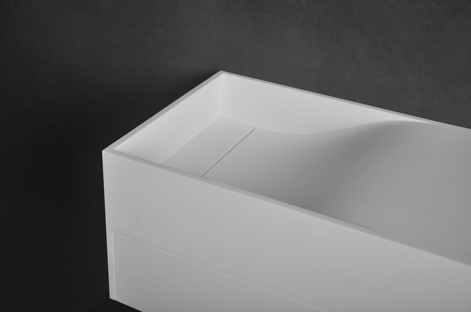 Christianssand WM 80L w/Drawer-WALL MOUNT WASHBASINS-訂造一體無縫洗手盆,Tailor made Washbasins,waterbasin hk, 浴室物料,浴室裝修,訂造洗手盆,浴室翻新,Bathroomware ,Bespoke bathroom,浴室配件,訂造浴室潔具,訂造浴室傢俬,香港 浴室設計 公司,best custom bathroom furniture HK, Infinite Bath