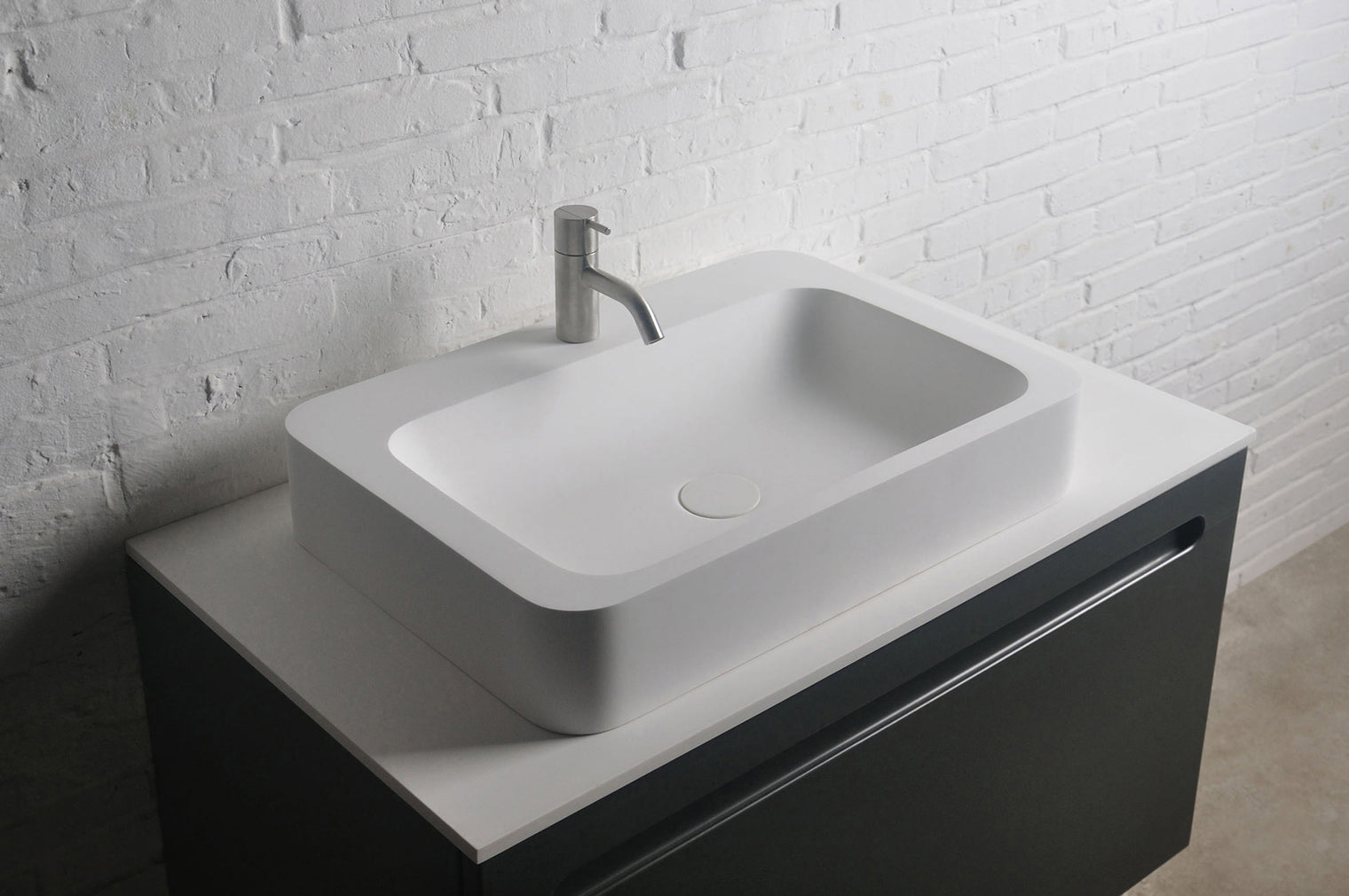 Bari Deck 60-OVERCOUNTER WASHBASINS-訂造一體無縫洗手盆,Tailor made Washbasins,waterbasin hk, 浴室物料,浴室裝修,訂造洗手盆,浴室翻新,Bathroomware ,Bespoke bathroom,浴室配件,訂造浴室潔具,訂造浴室傢俬,香港 浴室設計 公司,best custom bathroom furniture HK, Infinite Bath