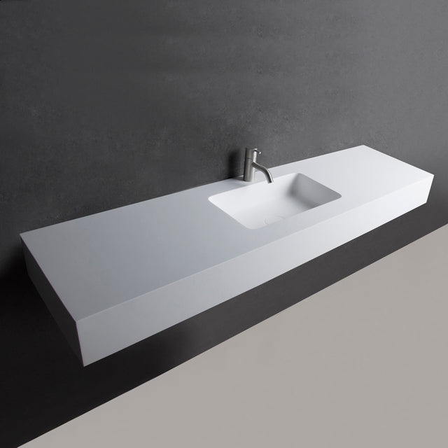 Vesta WM 140-WALL MOUNT WASHBASINS-訂造一體無縫洗手盆,Tailor made Washbasins,waterbasin hk, 浴室物料,浴室裝修,訂造洗手盆,浴室翻新,Bathroomware ,Bespoke bathroom,浴室配件,訂造浴室潔具,訂造浴室傢俬,香港 浴室設計 公司,best custom bathroom furniture HK, Infinite Bath