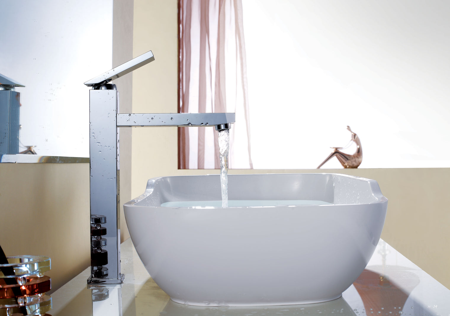 KABA Overcounter Basin Faucet-Top Mount Faucet-INFINITE-訂造洗手盆,浴室翻新, small size bathtubs, custom-made bathtub HK,freestanding bathtub Hong Kong, 獨立式 浴缸 香港, premium bathtub brands HK, Where to buy bathtubs in Hong Kong, best custom bathroom furniture HK, Infinite Bath, Infinite浴缸, Cloakroom,Vanities, Mirrors,Bathroom Furniture, 浴室裝修,浴室 櫃 訂造