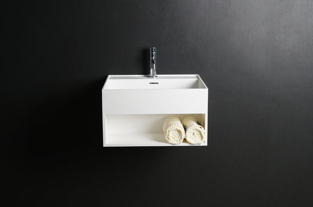 CUBE-X WM 60 w/Shelf-WALL MOUNT WASHBASINS-訂造一體無縫洗手盆,Tailor made Washbasins,waterbasin hk, 浴室物料,浴室裝修,訂造洗手盆,浴室翻新,Bathroomware ,Bespoke bathroom,浴室配件,訂造浴室潔具,訂造浴室傢俬,香港 浴室設計 公司,best custom bathroom furniture HK, Infinite Bath