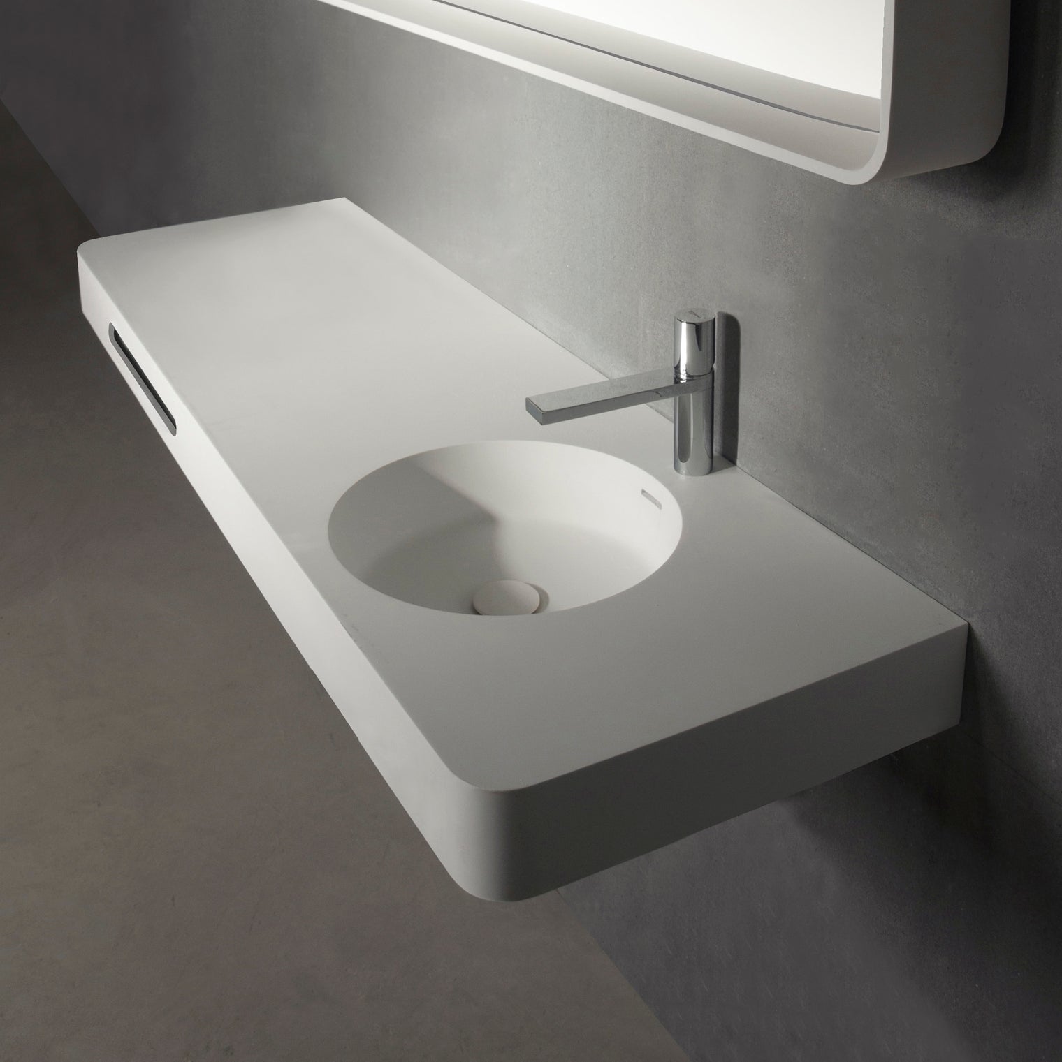 Cirque WM 120R-WALL MOUNT WASHBASINS-訂造一體無縫洗手盆,Tailor made Washbasins,waterbasin hk, 浴室物料,浴室裝修,訂造洗手盆,浴室翻新,Bathroomware ,Bespoke bathroom,浴室配件,訂造浴室潔具,訂造浴室傢俬,香港 浴室設計 公司,best custom bathroom furniture HK, Infinite Bath