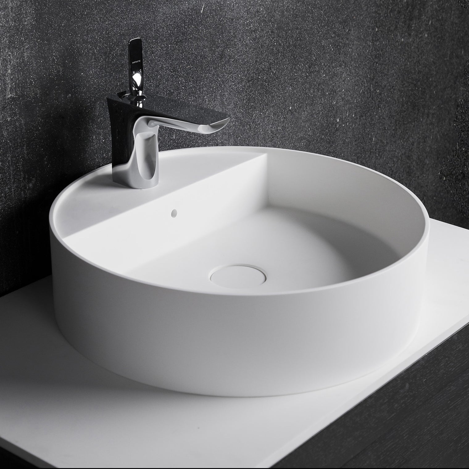 Carpi 45.5-OVERCOUNTER WASHBASINS-訂造一體無縫洗手盆,Tailor made Washbasins,waterbasin hk, 浴室物料,浴室裝修,訂造洗手盆,浴室翻新,Bathroomware ,Bespoke bathroom,浴室配件,訂造浴室潔具,訂造浴室傢俬,香港 浴室設計 公司,best custom bathroom furniture HK, Infinite Bath