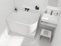 Rovigo 120R-BATHTUBS-INFINITE-訂造洗手盆,浴室翻新, small size bathtubs, custom-made bathtub HK,freestanding bathtub Hong Kong, 獨立式 浴缸 香港, premium bathtub brands HK, Where to buy bathtubs in Hong Kong, best custom bathroom furniture HK, Infinite Bath, Infinite浴缸, Cloakroom,Vanities, Mirrors,Bathroom Furniture, 浴室裝修,浴室 櫃 訂造