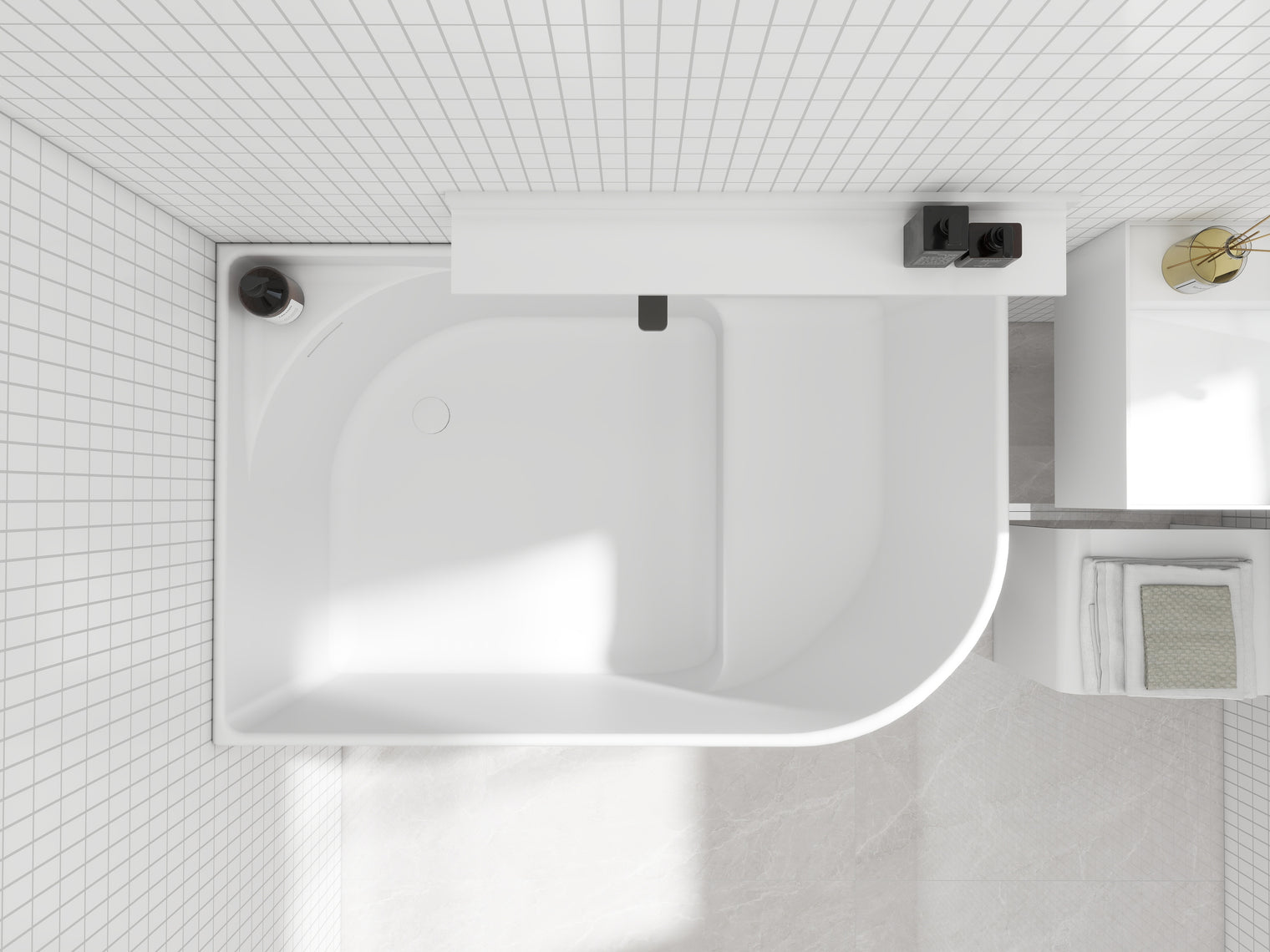 Rovigo 120R-BATHTUBS-INFINITE-訂造洗手盆,浴室翻新, small size bathtubs, custom-made bathtub HK,freestanding bathtub Hong Kong, 獨立式 浴缸 香港, premium bathtub brands HK, Where to buy bathtubs in Hong Kong, best custom bathroom furniture HK, Infinite Bath, Infinite浴缸, Cloakroom,Vanities, Mirrors,Bathroom Furniture, 浴室裝修,浴室 櫃 訂造
