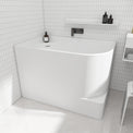 Rovigo 120R-BATHTUBS-INFINITE-訂造洗手盆,浴室翻新, small size bathtubs, custom-made bathtub HK,freestanding bathtub Hong Kong, 獨立式 浴缸 香港, premium bathtub brands HK, Where to buy bathtubs in Hong Kong, best custom bathroom furniture HK, Infinite Bath, Infinite浴缸, Cloakroom,Vanities, Mirrors,Bathroom Furniture, 浴室裝修,浴室 櫃 訂造