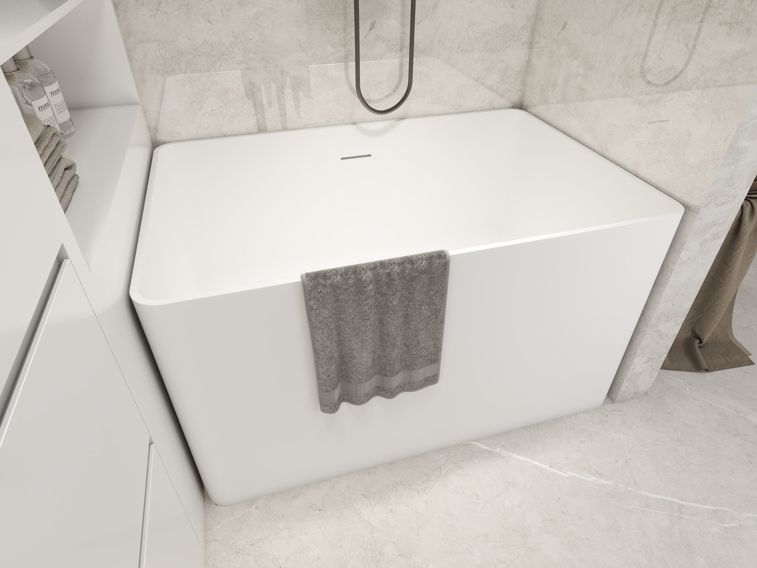 Cirque 100-BATHTUBS-INFINITE-訂造洗手盆,浴室翻新, small size bathtubs, custom-made bathtub HK,freestanding bathtub Hong Kong, 獨立式 浴缸 香港, premium bathtub brands HK, Where to buy bathtubs in Hong Kong, best custom bathroom furniture HK, Infinite Bath, Infinite浴缸, Cloakroom,Vanities, Mirrors,Bathroom Furniture, 浴室裝修,浴室 櫃 訂造