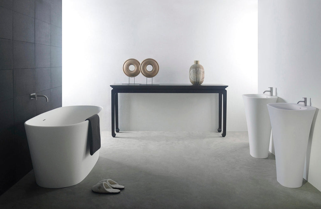 INFINITE | Verona 158 Bathtub | INFINITE Solid Surfaces