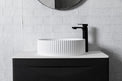 Basin with Stripes (Round) 44-OVERCOUNTER WASHBASINS-INFINITE BATH-訂造洗手盆,浴室翻新, small size bathtubs, custom-made bathtub HK,freestanding bathtub Hong Kong, 獨立式 浴缸 香港, premium bathtub brands HK, Where to buy bathtubs in Hong Kong, best custom bathroom furniture HK, Infinite Bath, Infinite浴缸, Cloakroom,Vanities, Mirrors,Bathroom Furniture, 浴室裝修,浴室 櫃 訂造