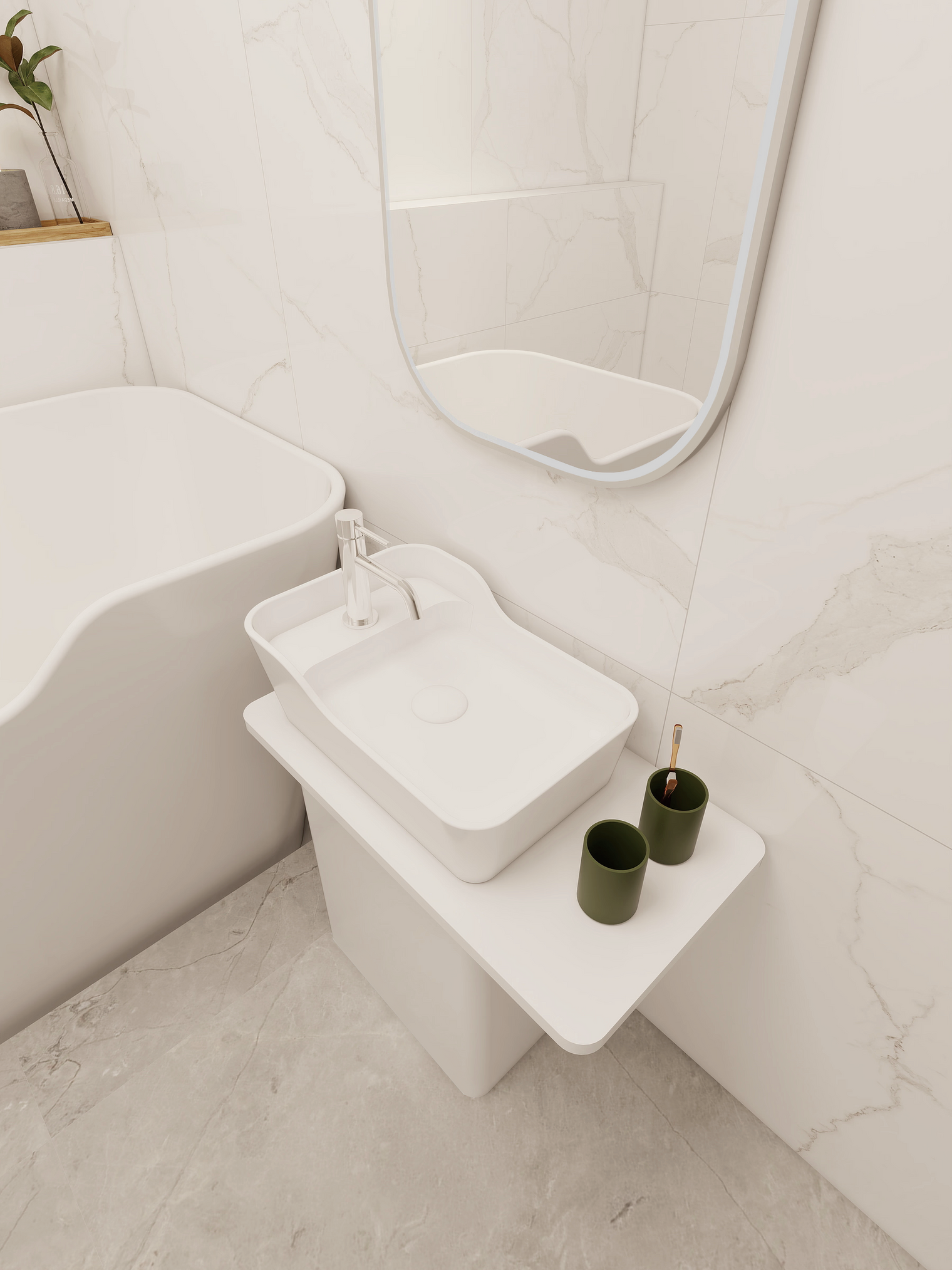 OSAKA L-Edge Overcounter Basins