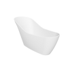 Luca 169 Freestanding Designer Solid Surfaces Bathtub Luca系列1米6人造石設計師獨立式大浴缸採用特別溢水設計 獨特的高低設計可更舒適躺下享受沐浴體驗