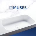 MUSES Bowl-Countertop Washbasins-INFINITE BATH,bathroom design hk, Bathroom furniture,香港浴室,浴室用品,浴室潔具,花灑,水龍頭,浴簾,鏡,洗手盆,層架組合,浴室傢俬,廁所板,浴江
