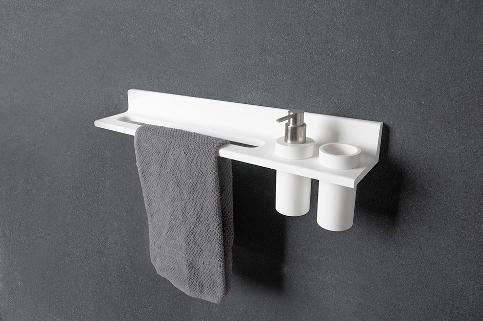 ATHENS towel bar w/2 holes 600mm