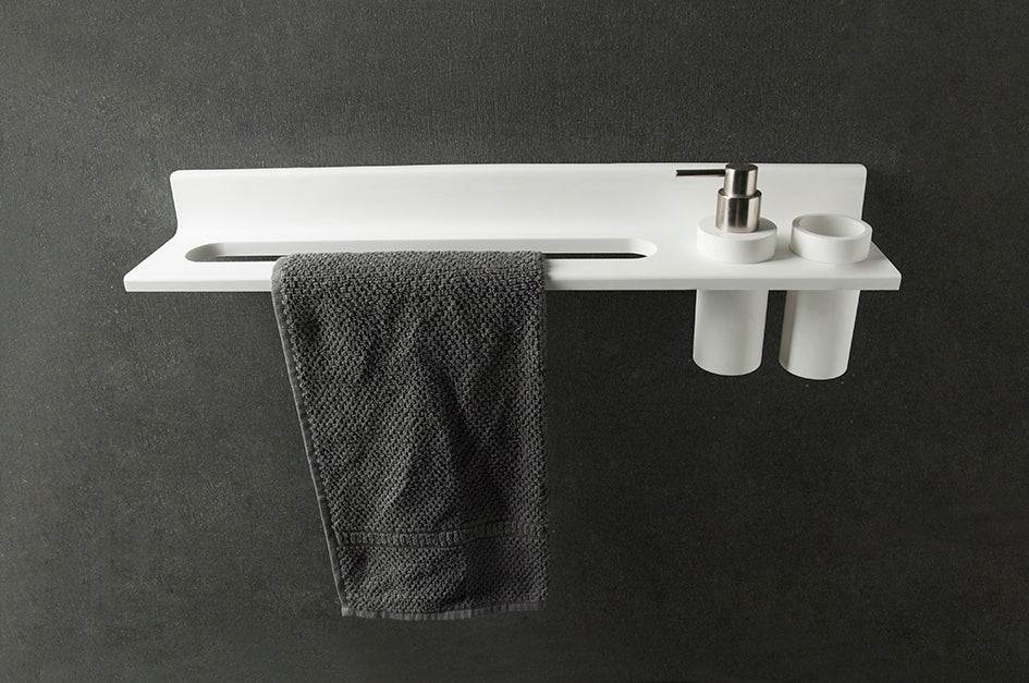 ATHENS towel bar w/2 holes 600mm