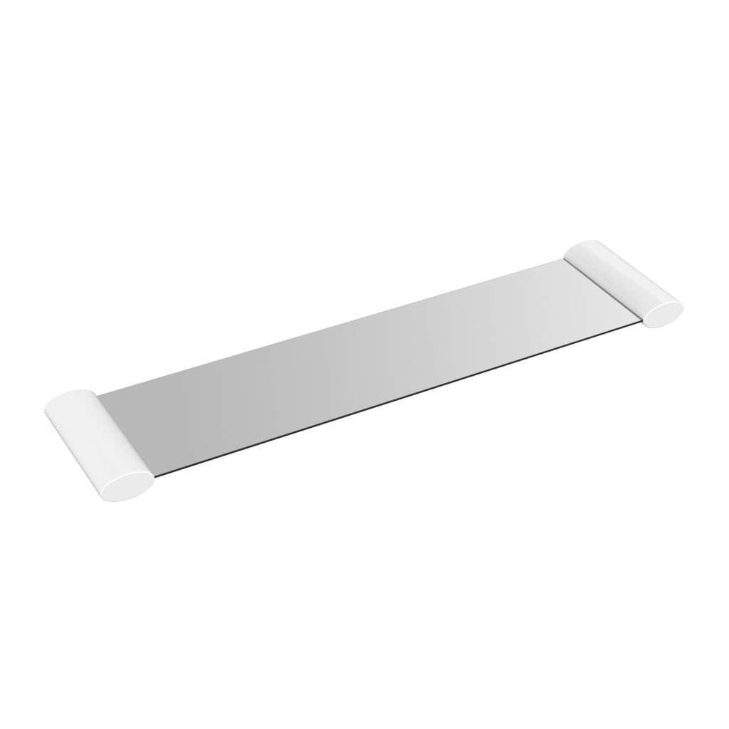 INFINITE | NUUK Shower Shelf 50 | Zinc base, Brass pipe