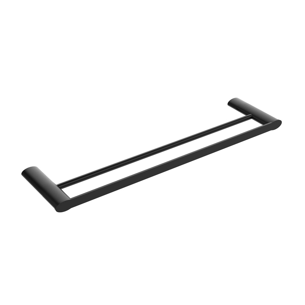 INFINITE | NUUK Double Towel Rail 60 | Zinc base, Brass pipe