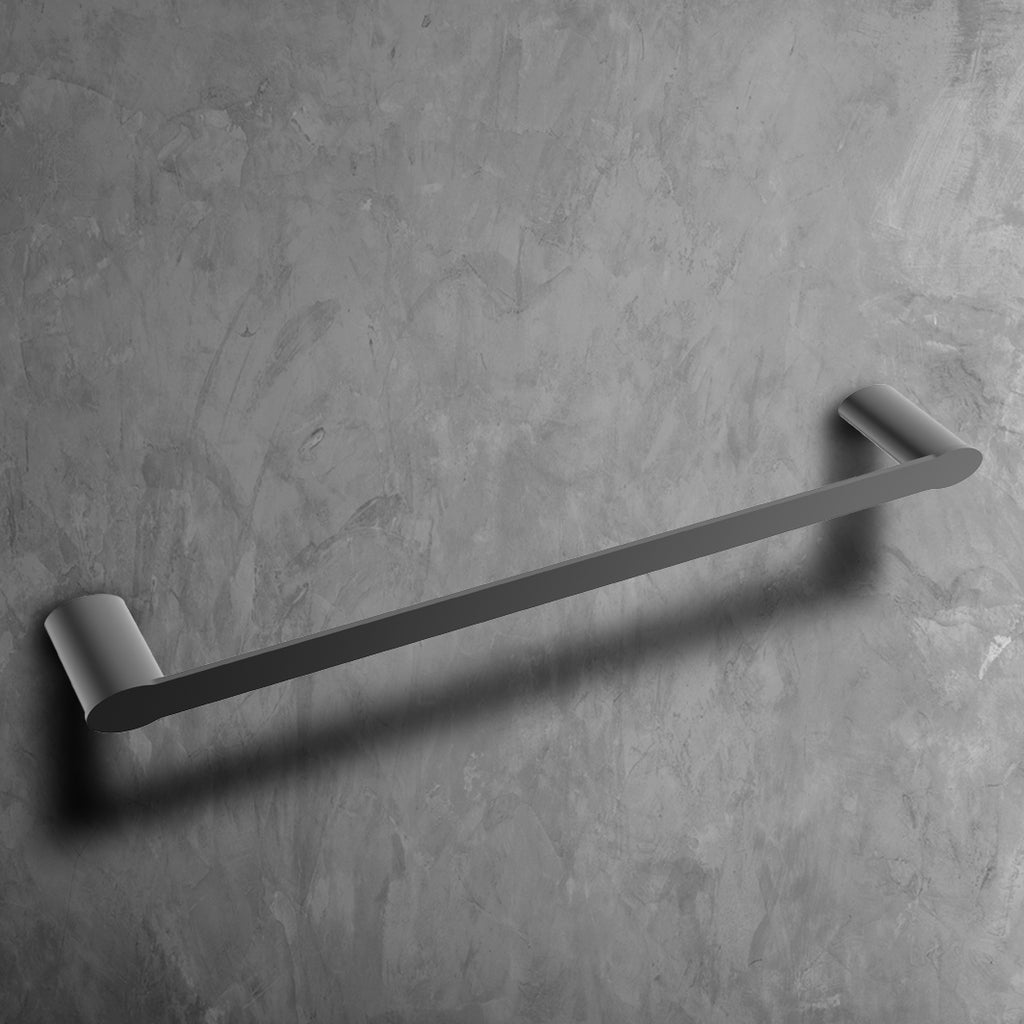 INFINITE | NUUK Toilet Rail 60 | Zinc base, Brass pipe