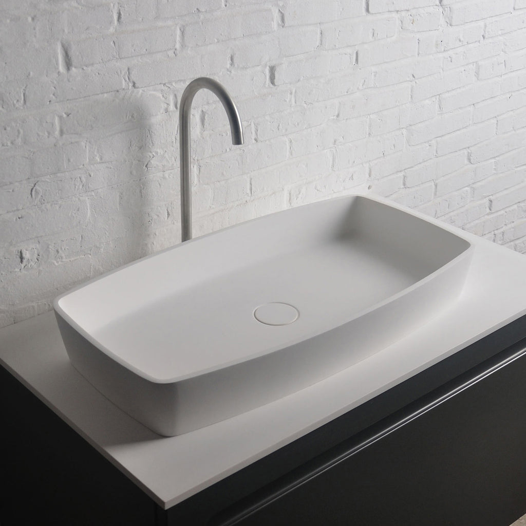 INFINITE | Palermo 68 Overcounter Washbasin | INFINITE Solid Surfaces