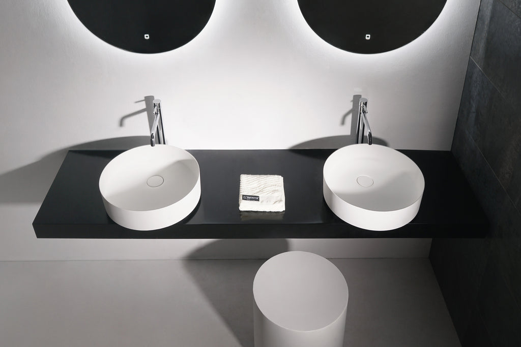 INFINITE | Float 40 Overcounter Washbasin | INFINITE Solid Surfaces