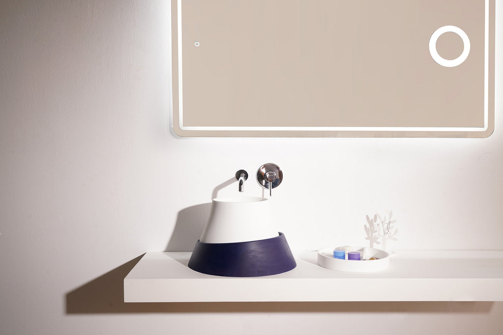 INFINITE | Fujisan D42 Overcounter Washbasin | INFINITE Solid Surfaces