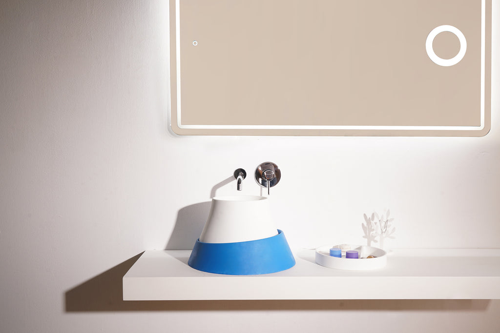 INFINITE | Fujisan D42 Overcounter Washbasin | INFINITE Solid Surfaces