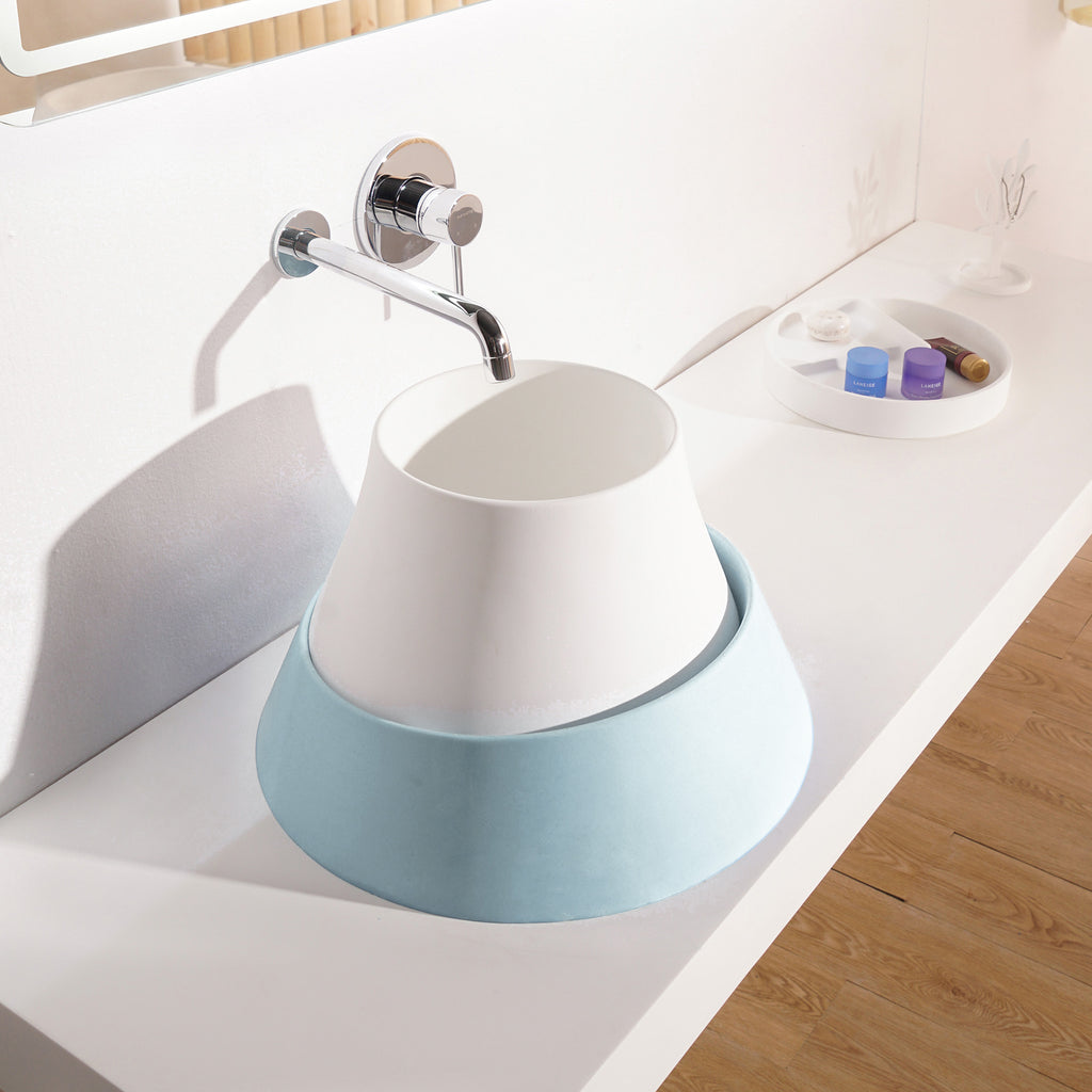 INFINITE | Fujisan D42 Overcounter Washbasin | INFINITE Solid Surfaces