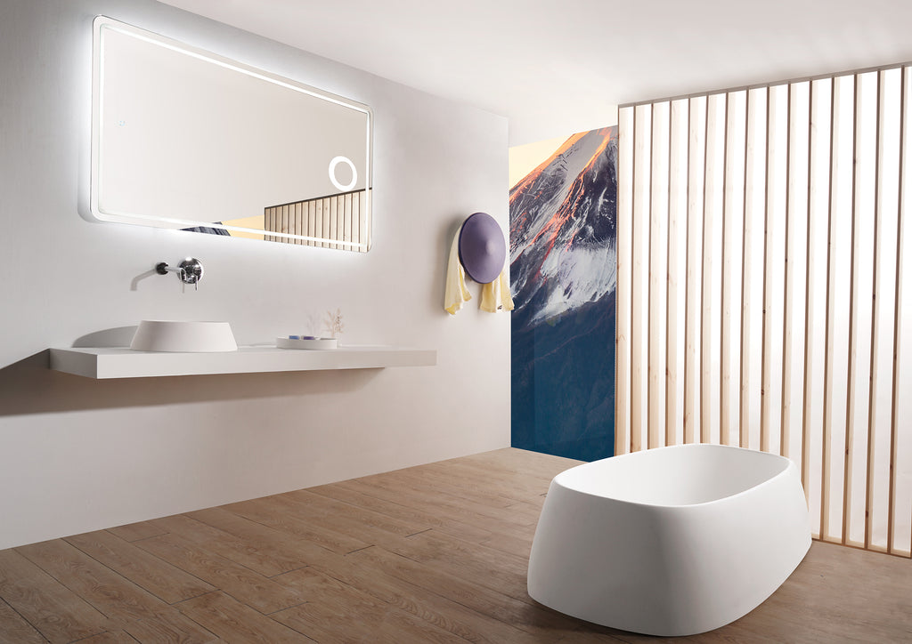 INFINITE | Fujisan D39 Overcounter Washbasin | INFINITE Solid Surfaces