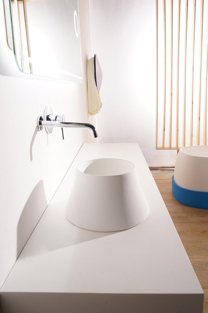 INFINITE | Fujisan D32 Overcounter Washbasin | INFINITE Solid Surfaces