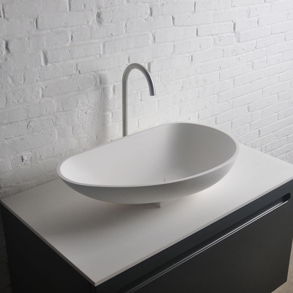 INFINITE | Firenze 60 Overcounter Washbasin | INFINITE Solid Surfaces