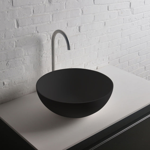 INFINITE | Super Thin Edge 39 | Overcounter Washbasin | INFINITE Solid Surfaces