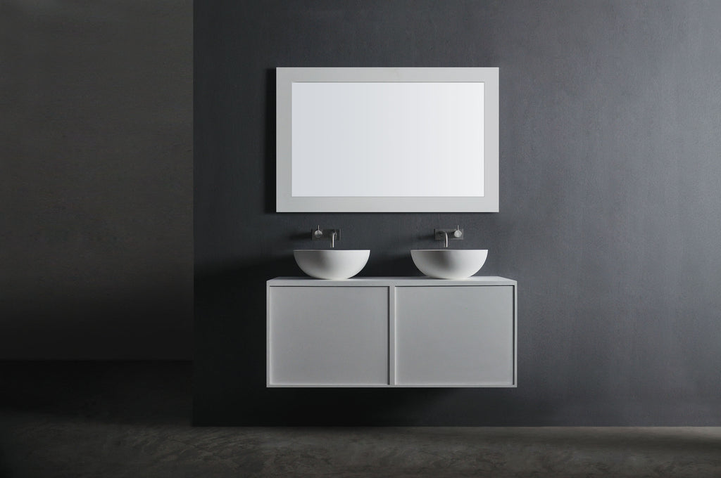 INFINITE | Super Thin Edge 39 | Overcounter Washbasin | INFINITE Solid Surfaces