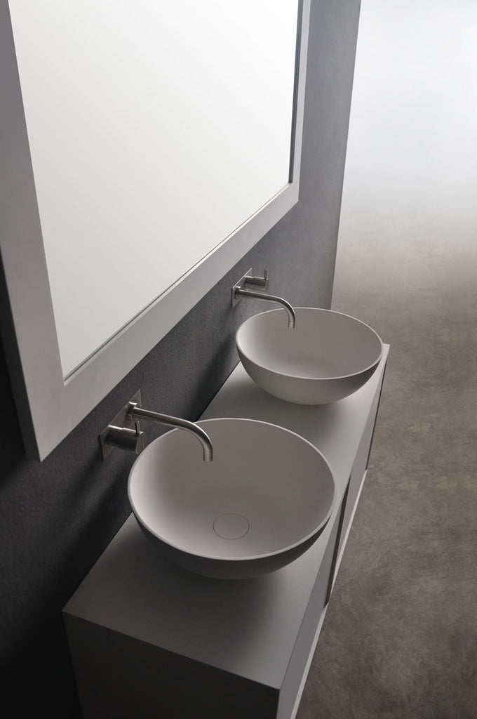 INFINITE | Super Thin Edge 39 | Overcounter Washbasin | INFINITE Solid Surfaces