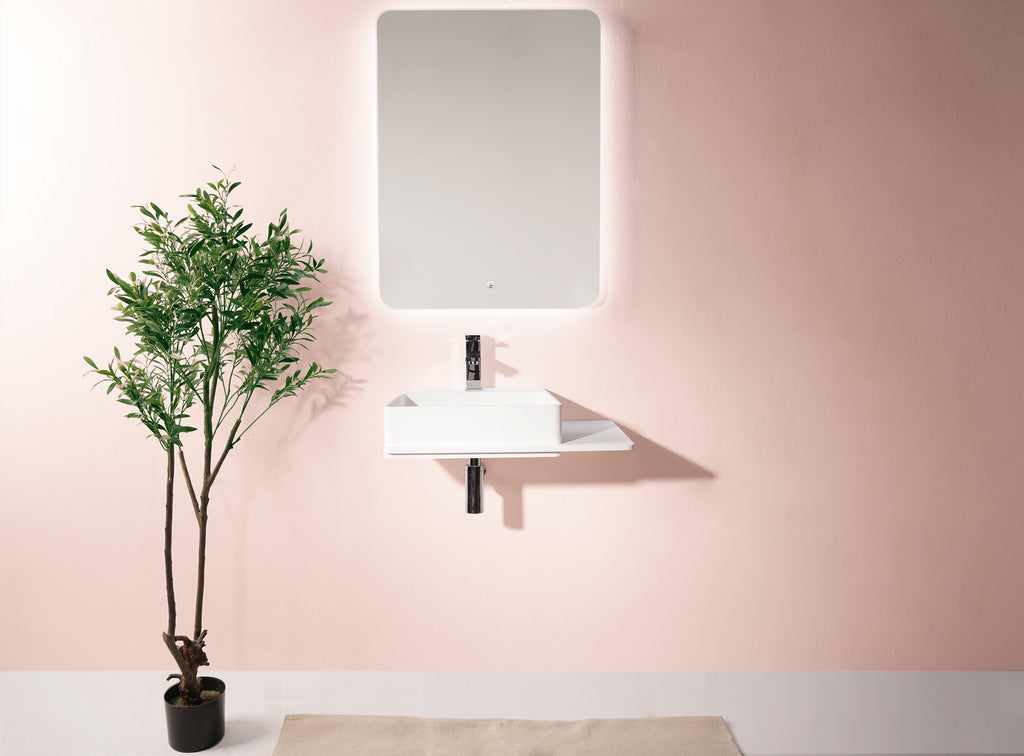 INFINITE | Captop 3.0 Wall Mount Washbasin | INFINITE Solid Surfaces