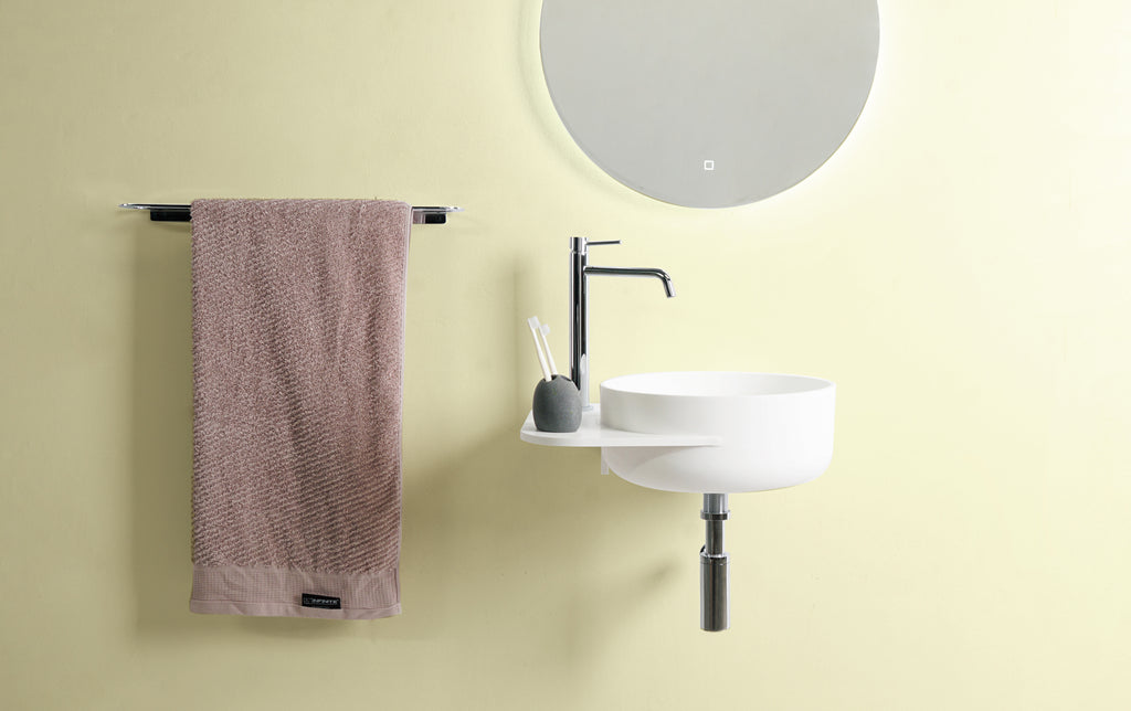 INFINITE | Captop 4.0 Wall Mount Washbasin | INFINITE Solid Surfaces