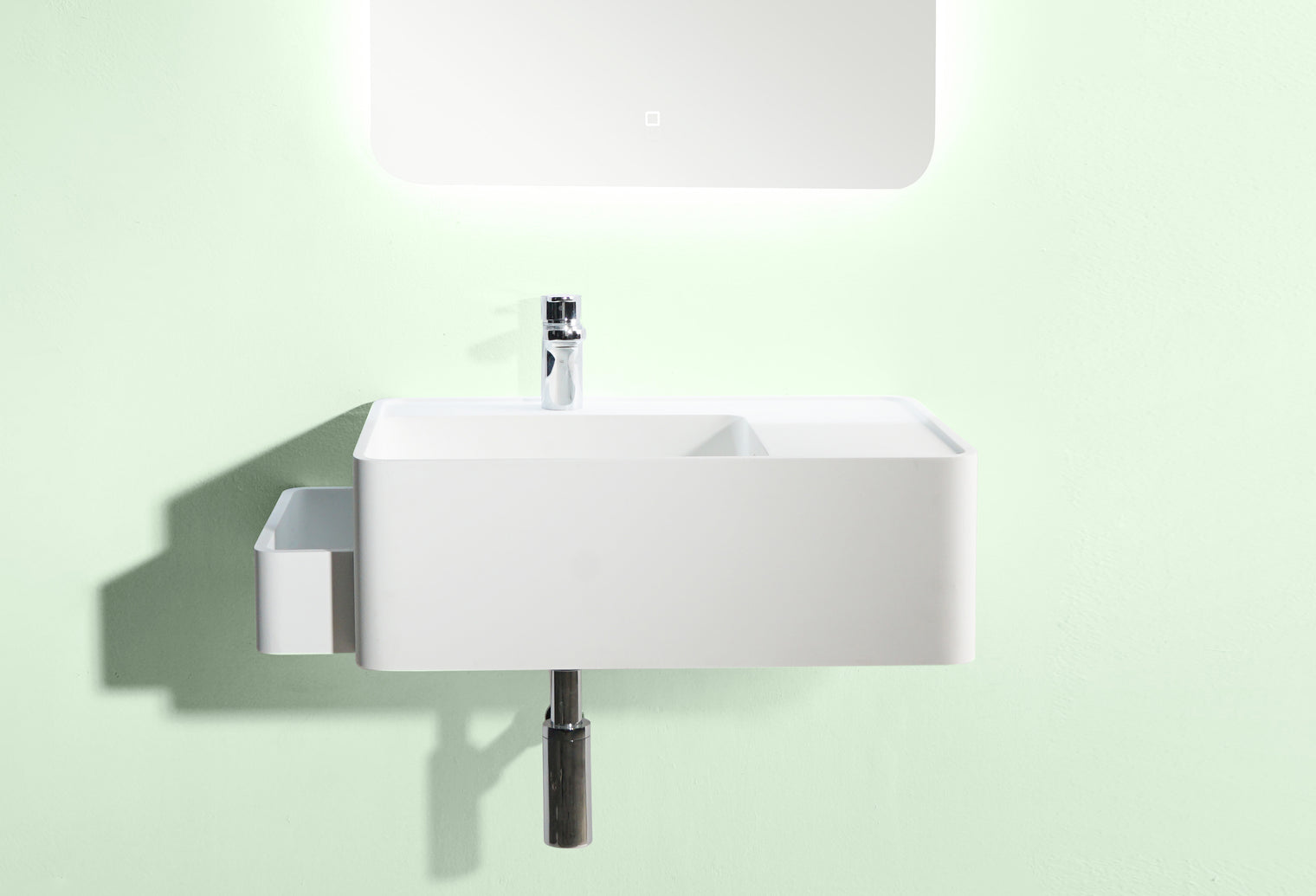 INFINITE | Captop 7.0 Wall Mount Washbasin | INFINITE Solid Surfaces