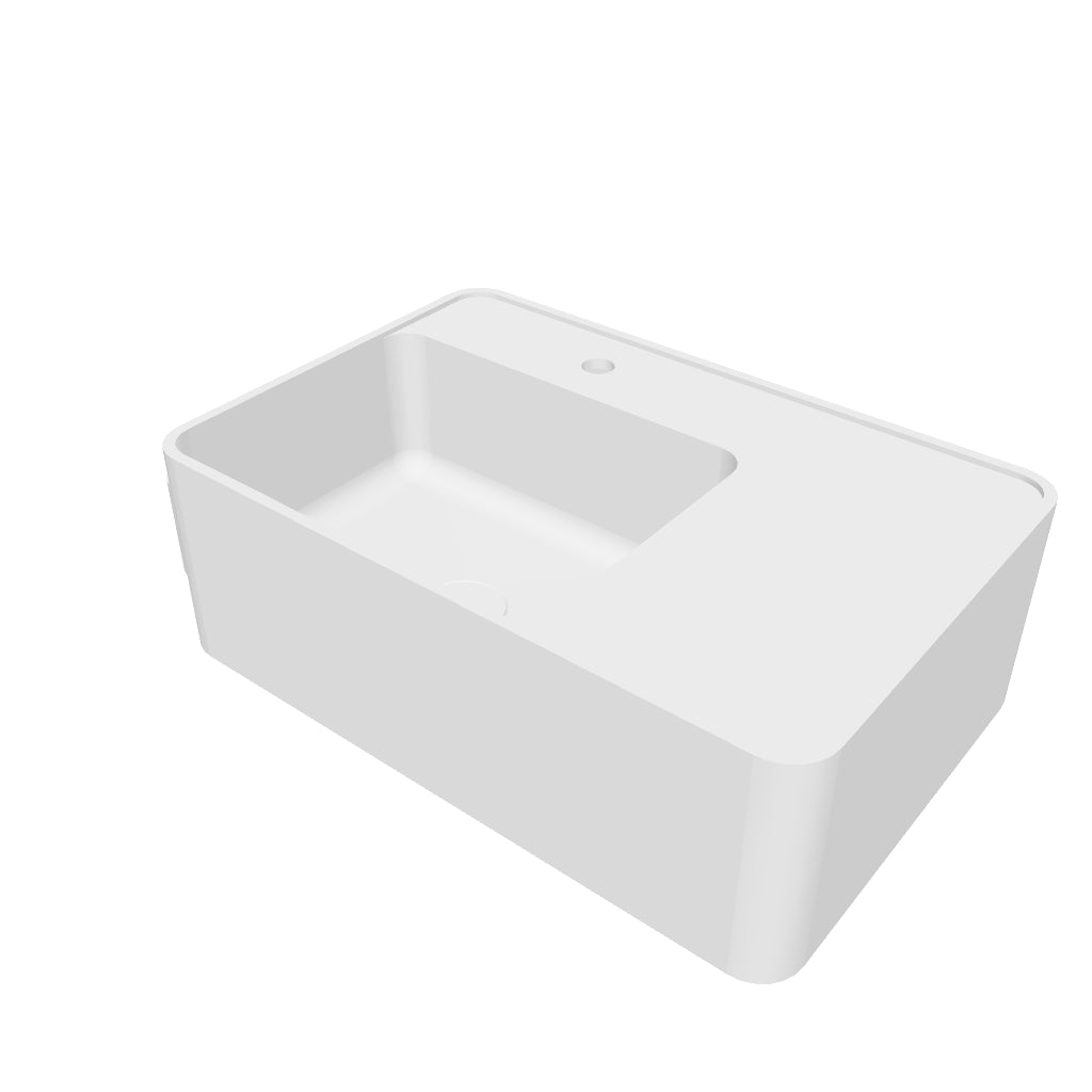 INFINITE | Captop 7.0 Wall Mount Washbasin | INFINITE Solid Surfaces