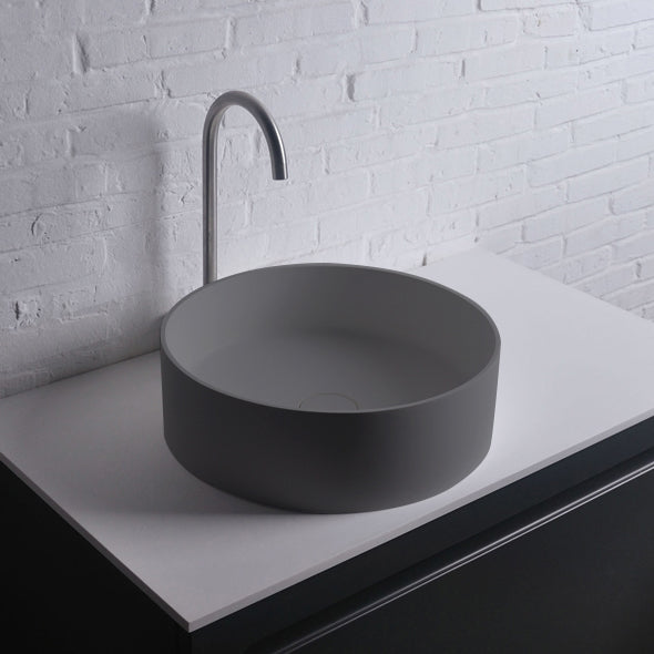 INFINITE | Super Thin Edge 40CL | Overcounter Washbasin | INFINITE Solid Surfaces