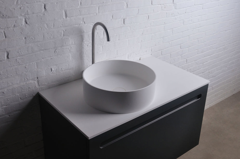 INFINITE | Super Thin Edge 40CL | Overcounter Washbasin | INFINITE Solid Surfaces