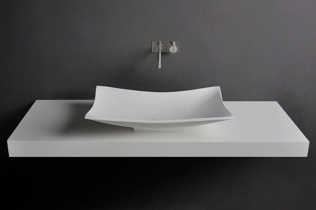 INFINITE | Arezzo 65 Wall Mount Washbasin | INFINITE Solid Surface