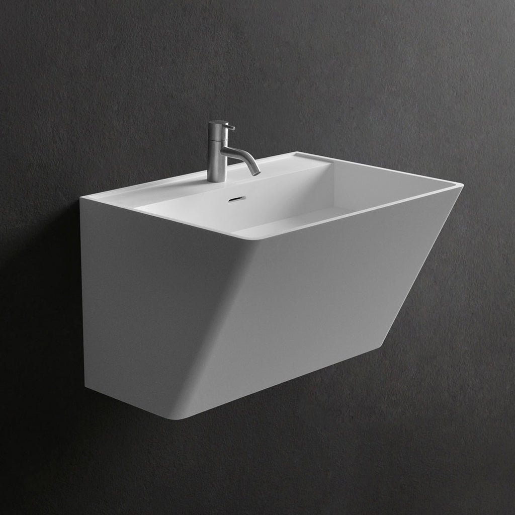 INFINITE | Salina WM 60 | Wall Mount Washbasins | INFINITE Solid Surfaces