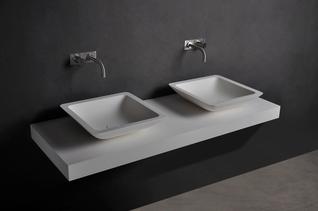 INFINITE | Bari RS 42.5 Overcounter Washbasin | INFINITE Solid Surfaces