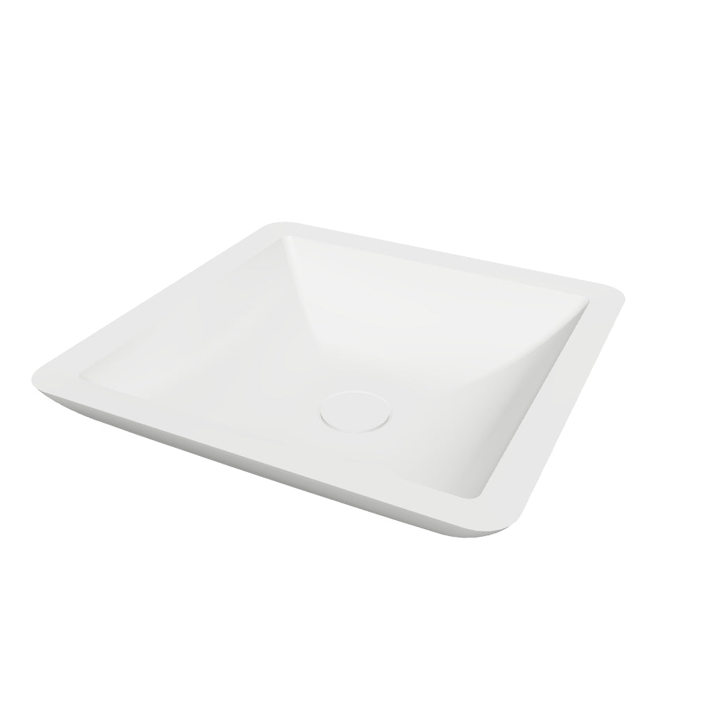 INFINITE | Bari RS 42.5 Overcounter Washbasin | INFINITE Solid Surfaces