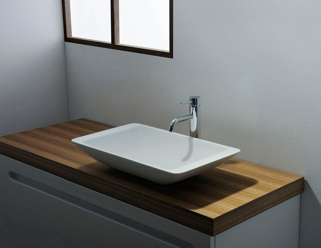 INFINITE | Bari RR 59.5 Overcounter Washbasin | INFINITE Solid Surfaces