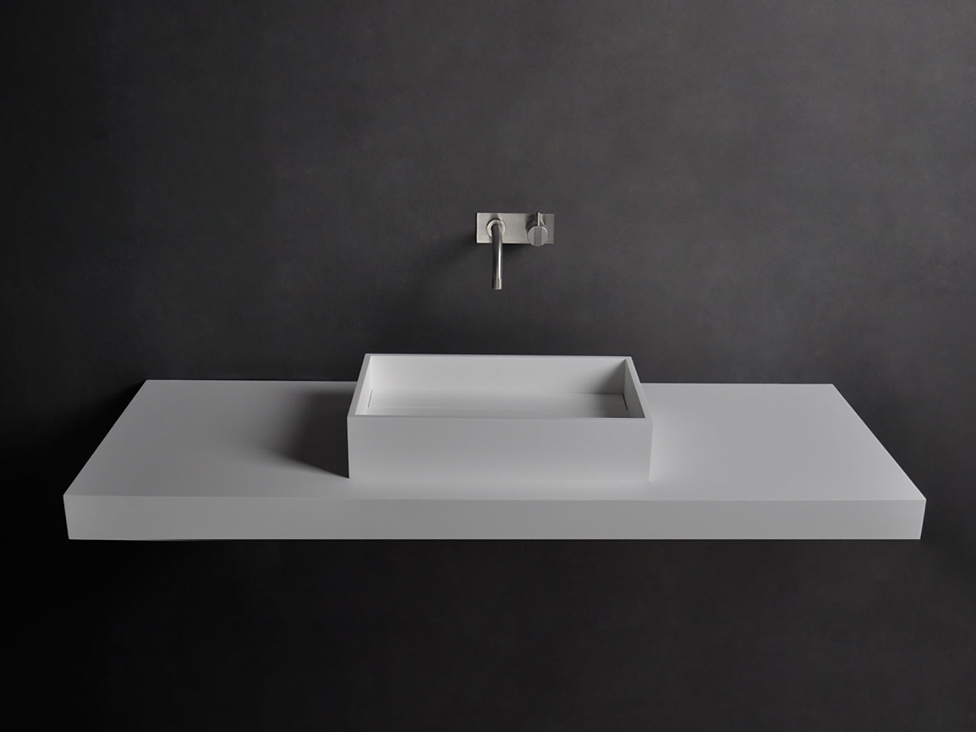 INFINITE | Terra 50 | Overcounter Washbasin | INFINITE Solid Surfaces