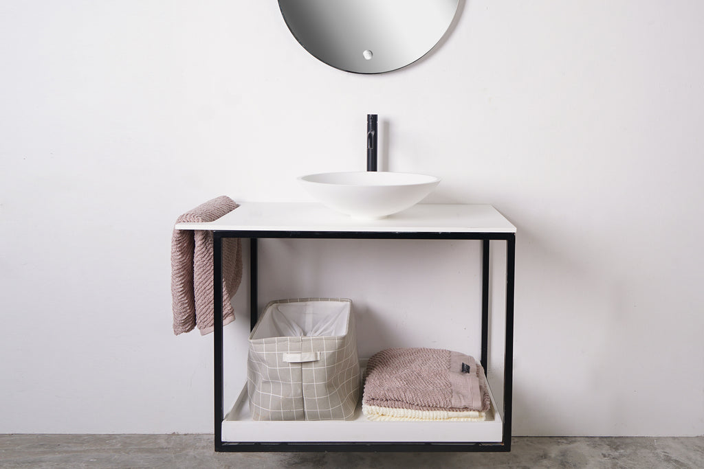 INFINITE | Bologna 42 Overcounter Washbasin | INFINITE Solid Surfaces