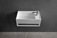 INFINITE | Pure WM 50L | Wall Mount Washbasin | INFINITE Solid Surfaces